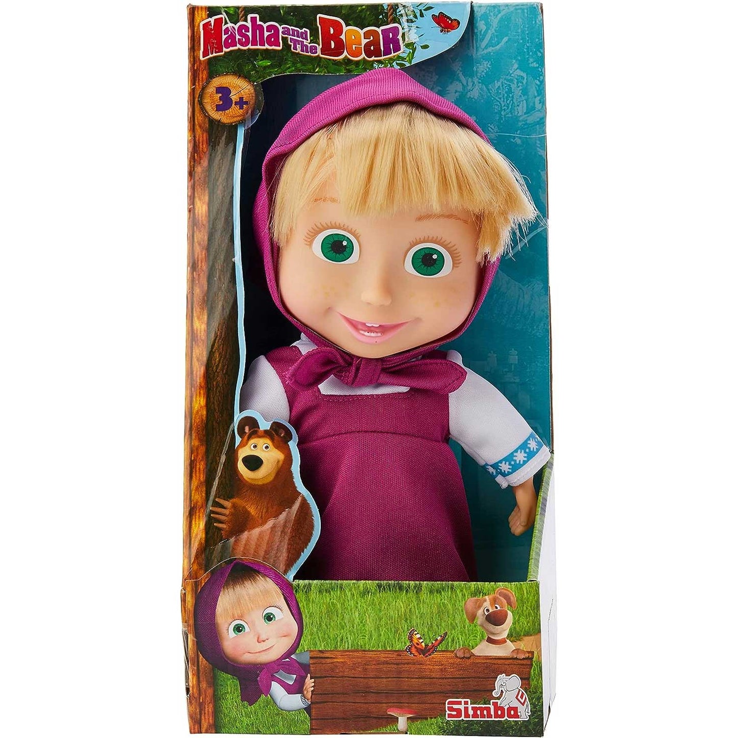 SIMBA - MASHA SOFT BODIED DOLL, 23CM
