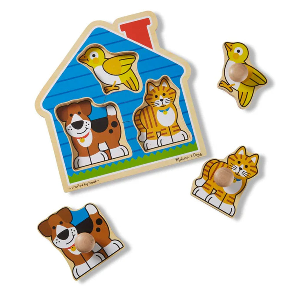 House Pets Jumbo Knob Puzzle - 3 Pieces