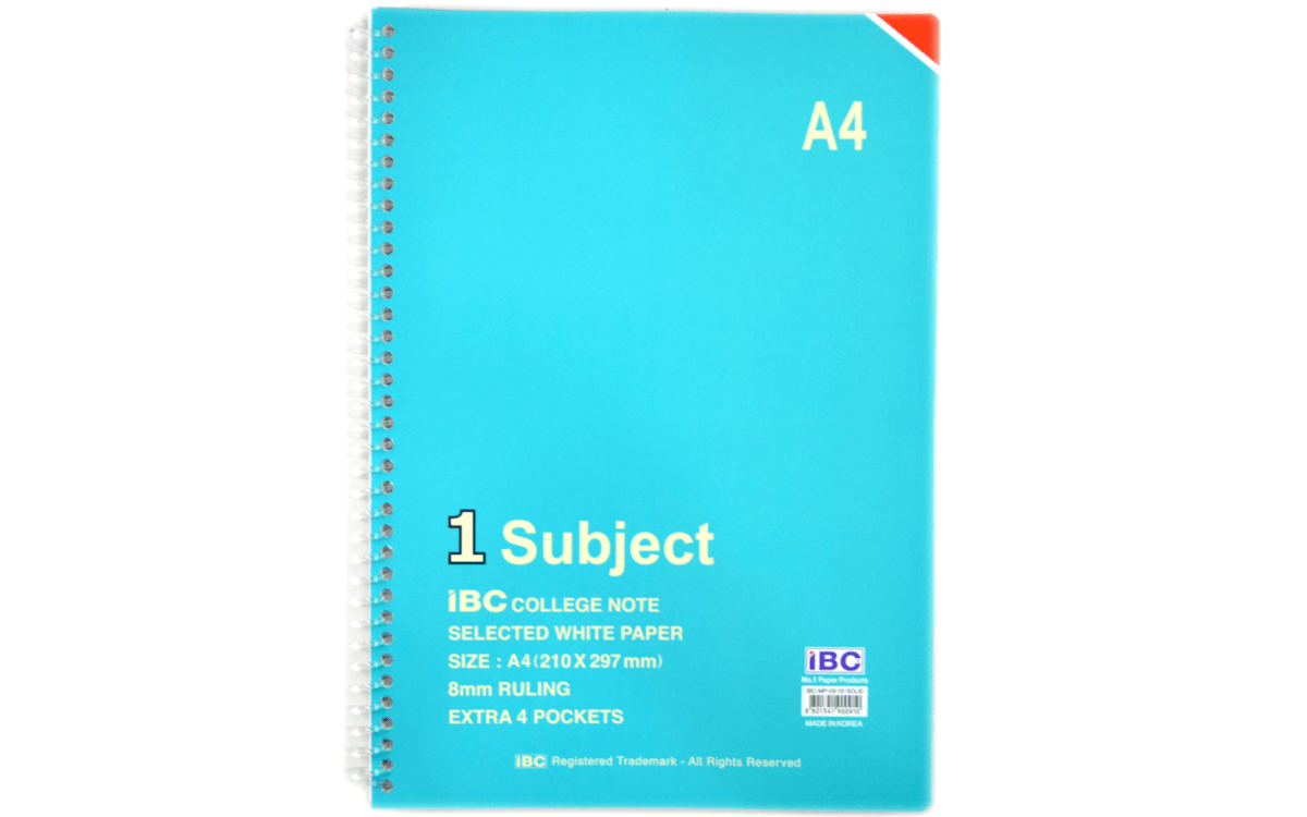 IBC 1 SUBJECT 100 A4