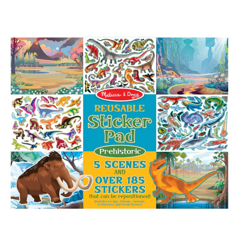 Reusable Sticker Pad - Prehistoric