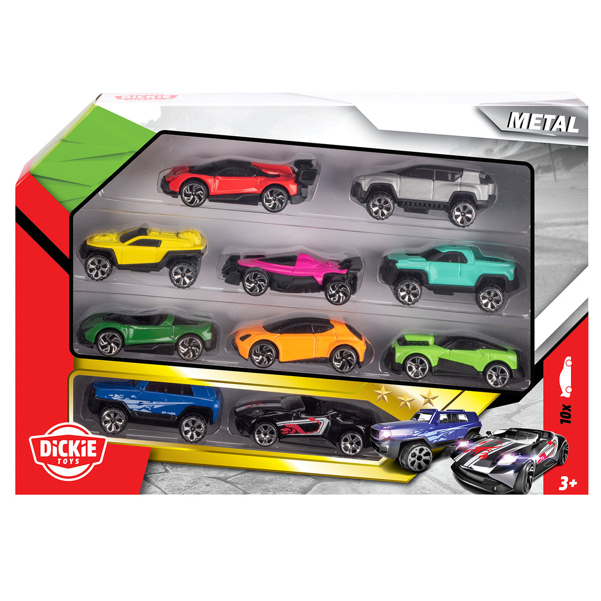 Die-cast Vehicles 10 Pack