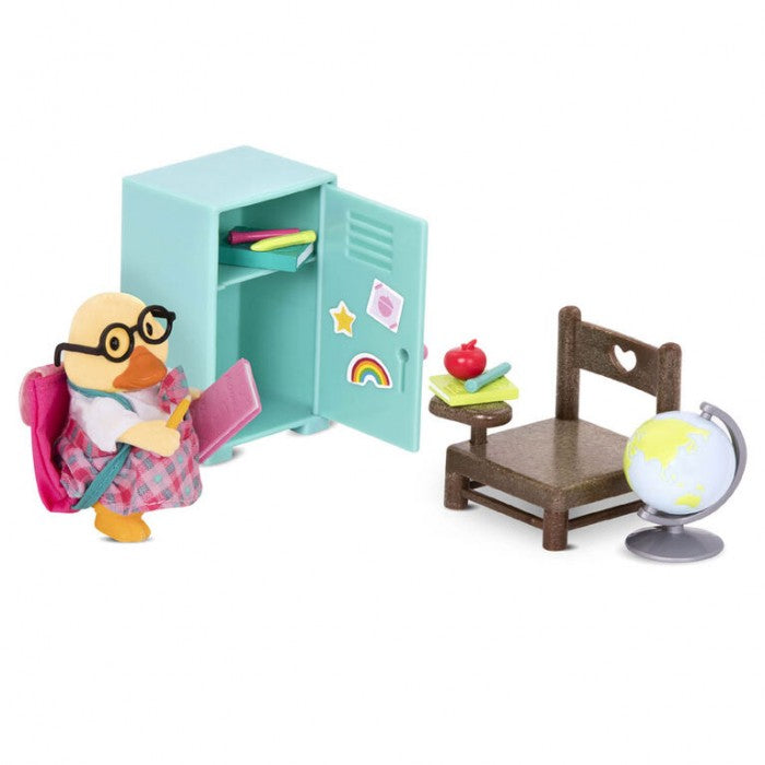 Li'l Woodzeez School Set