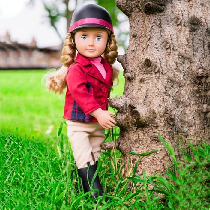 Our Generation Deluxe Lily Anna Doll with Book