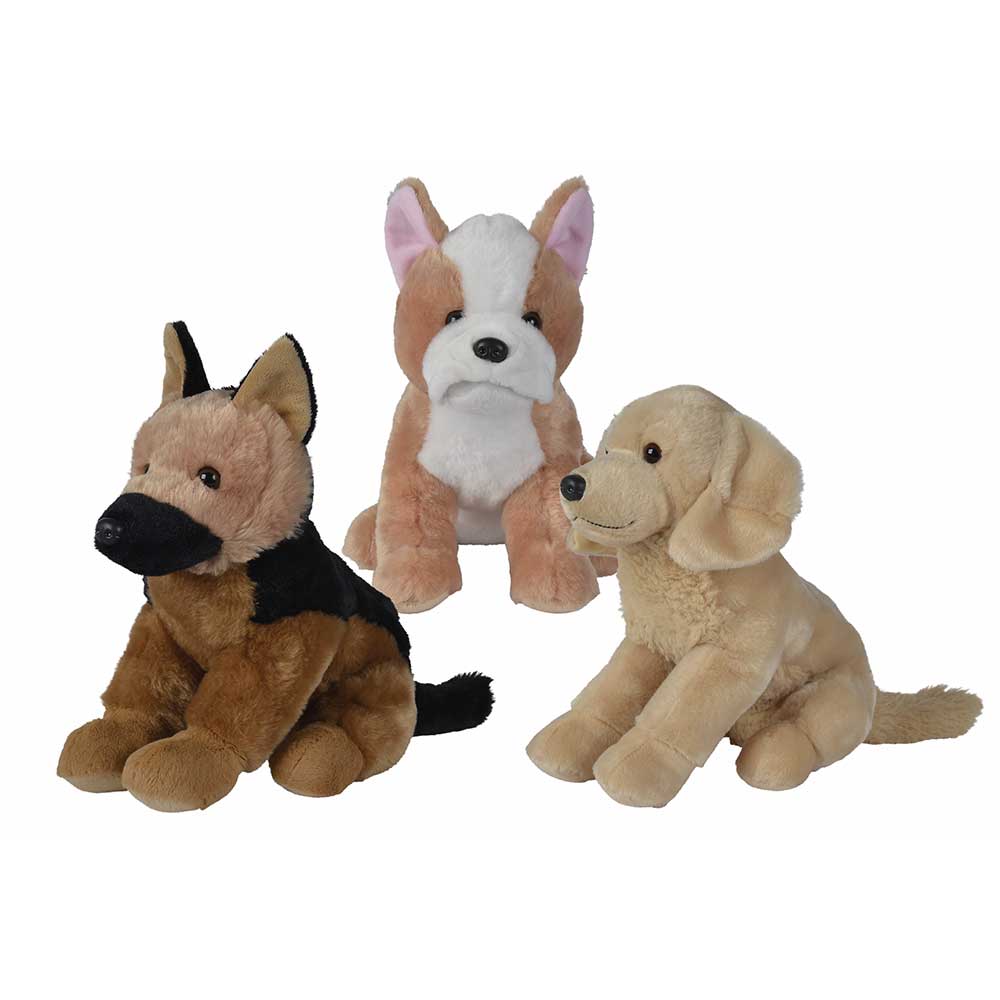 Dog Plush 28cm (3 ass. )