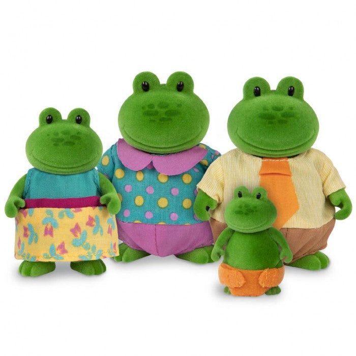Li'l Woodzeez The Croakalily Frog Family with Storybook