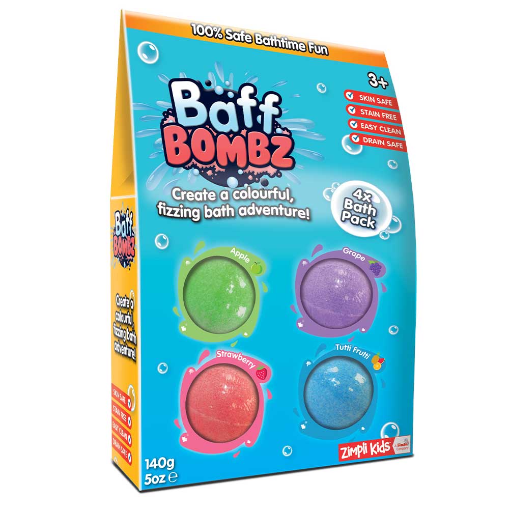 Baff Bombz 4 Pack