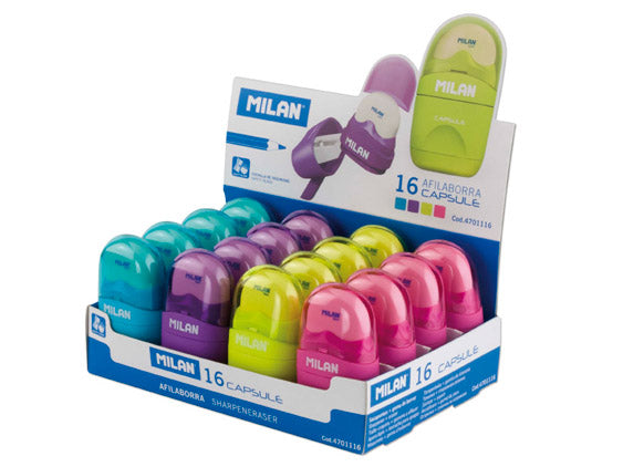 MILAN CAPSULE ERASER + BRUSH 4900116