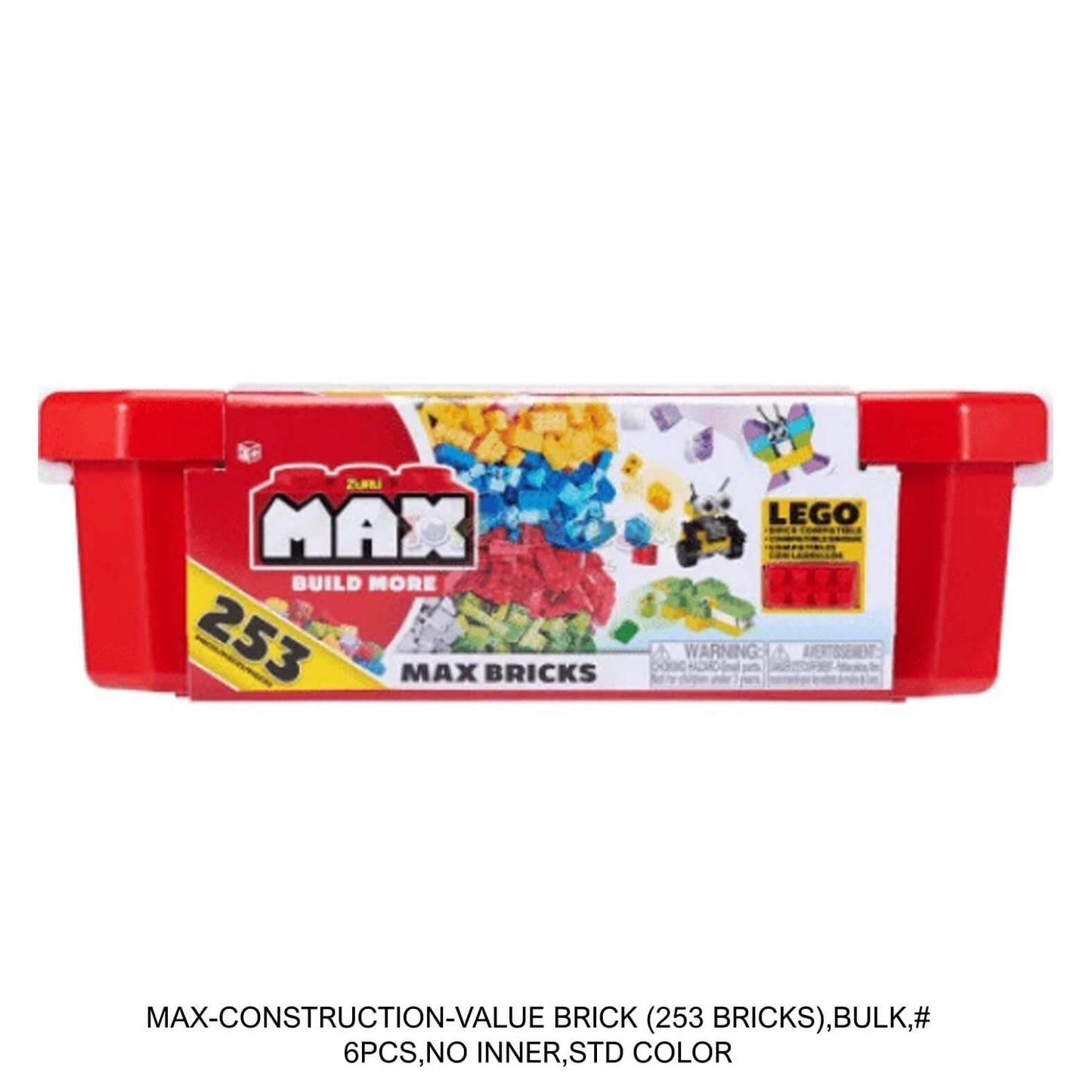 Max-CONSTRUCTION-Value Brick (253 Bricks)