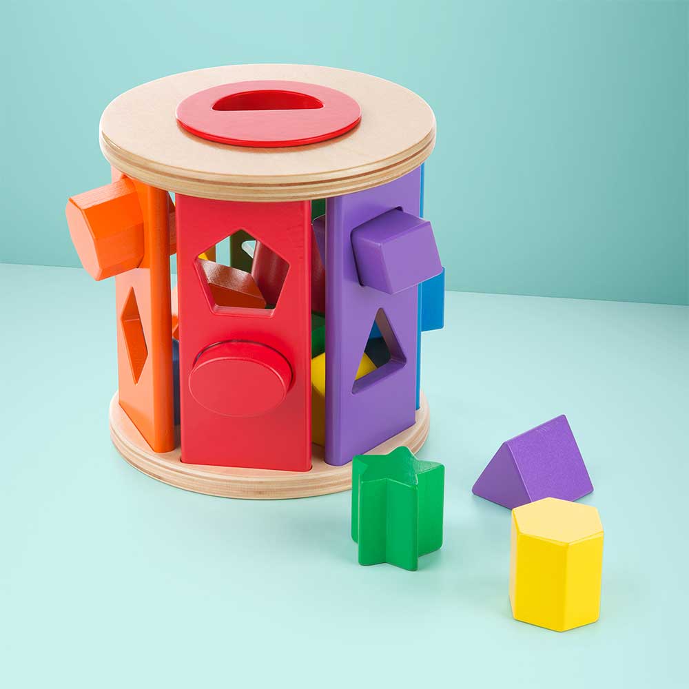 Match & Roll Shape Sorter