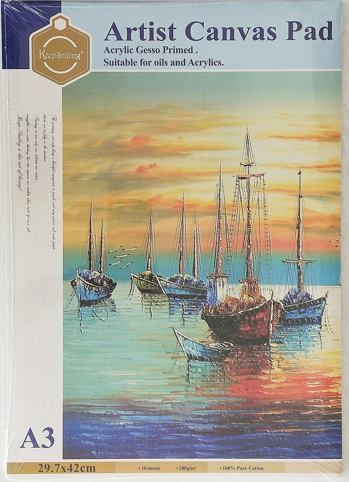 Artist Canvas Pad A3