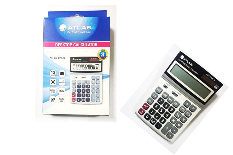 ATLAS CALCULATOR DML12 12 DiGits