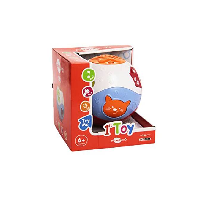 BABY MUSICAL BALL 1 ST TOY
