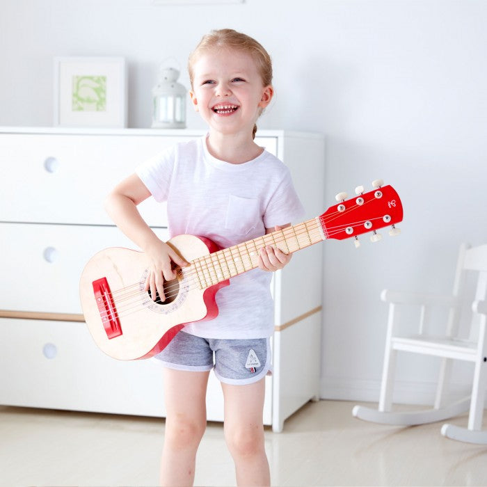 Red Flame Guitar