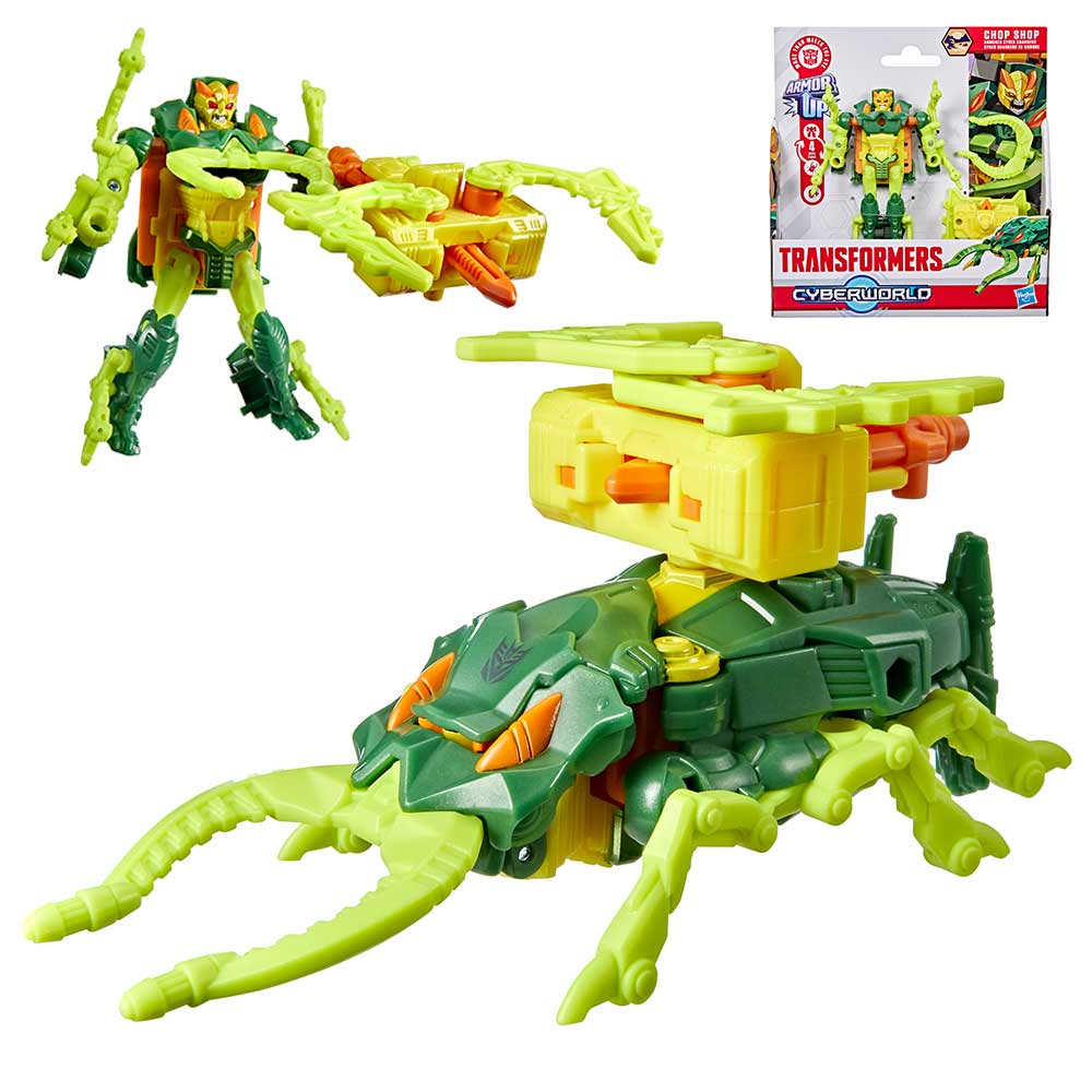 TRA CYBERWORLD ARMOR CHOP SHOP