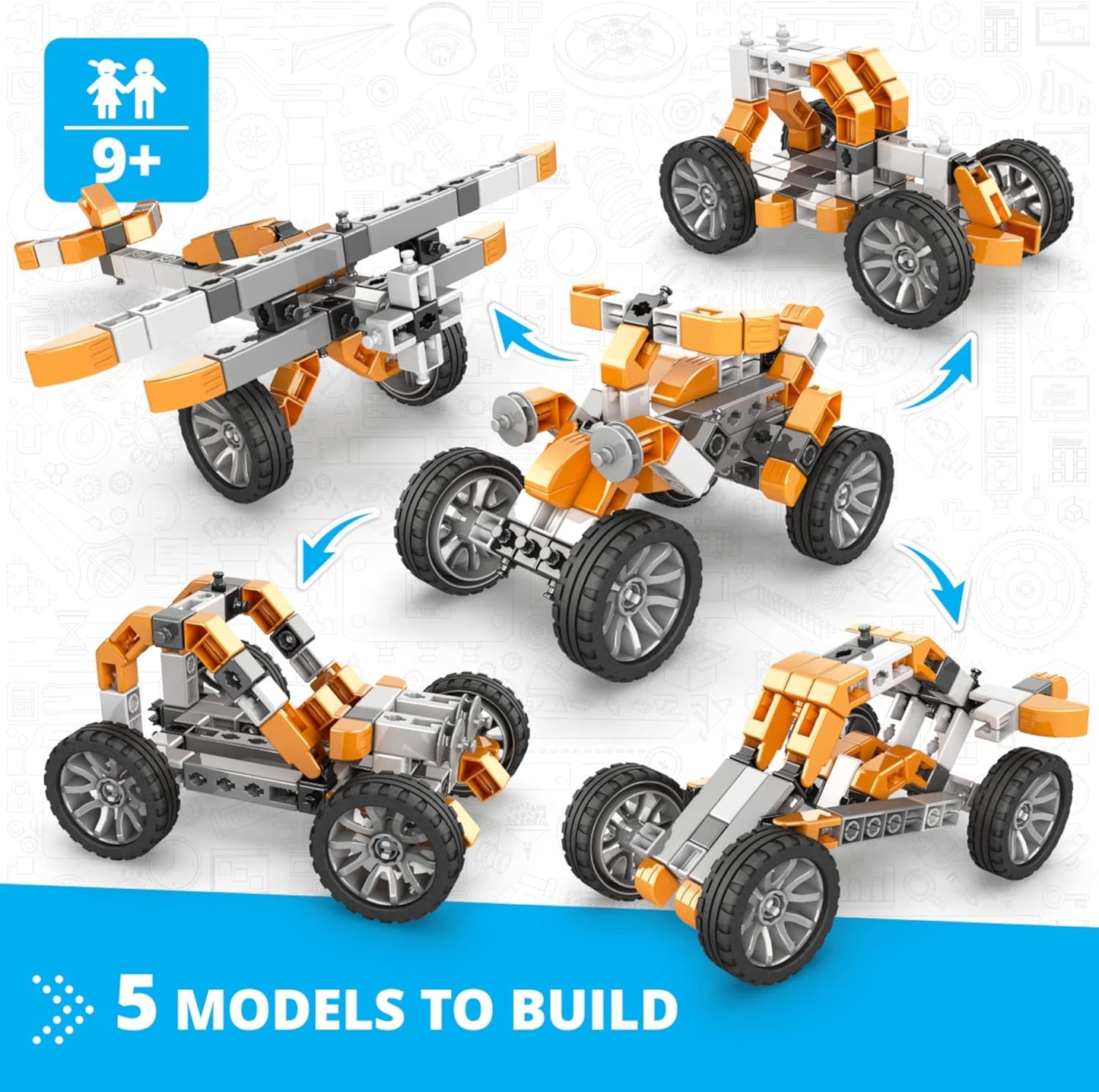 INVENTOR MECHANICS "quad bike" with 5 bonus models
