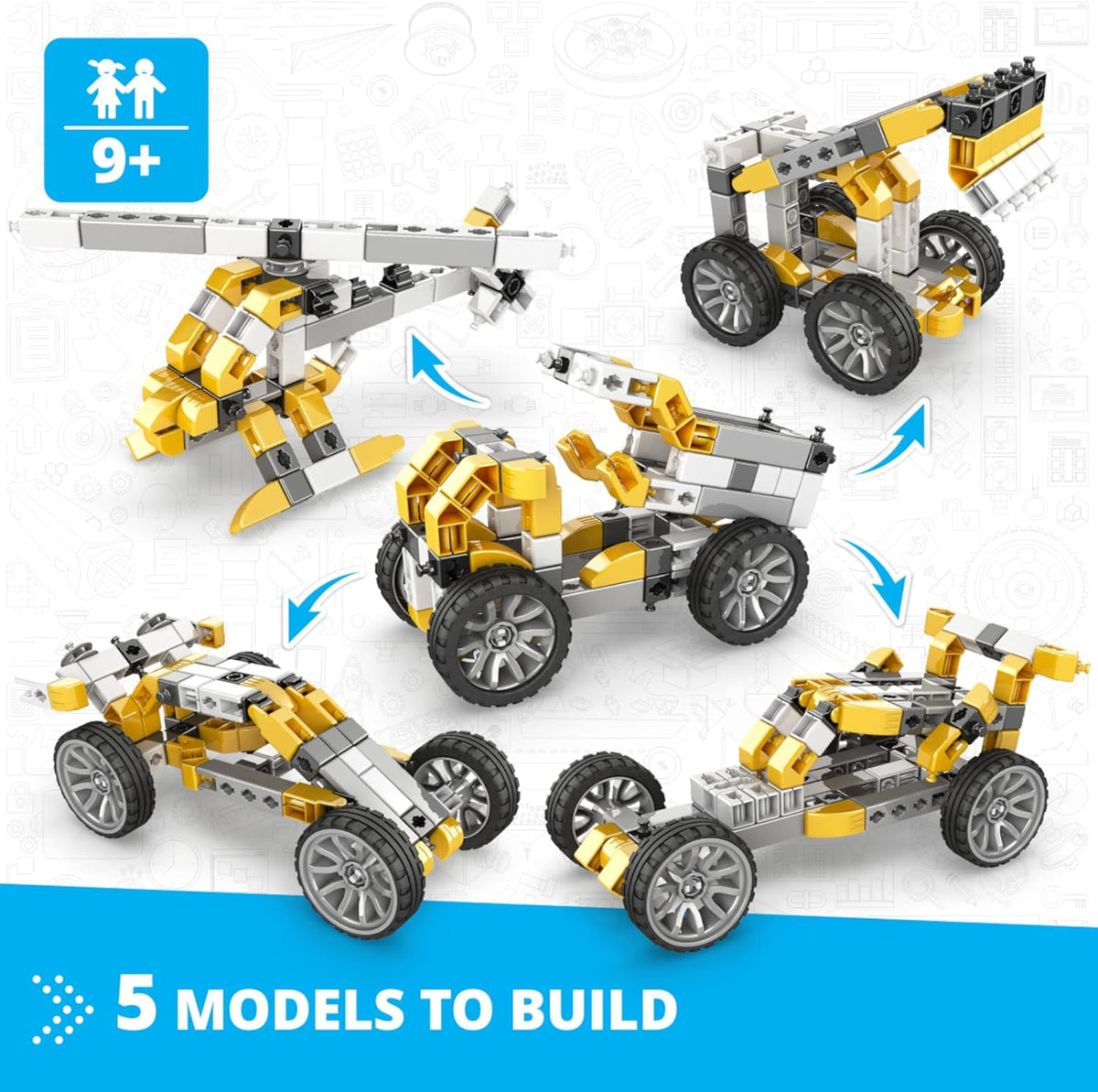 INVENTOR MECHANICS "tipper truck" with 5 bonus models