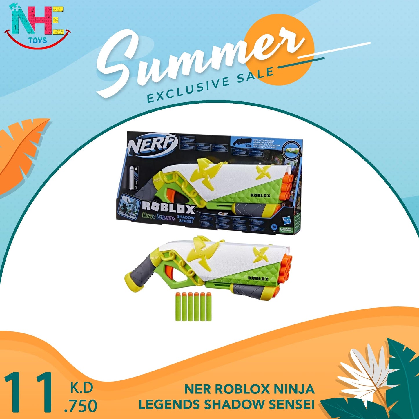 NERF ROBLOX NINJA LEGENDS SHADOW SENSEI