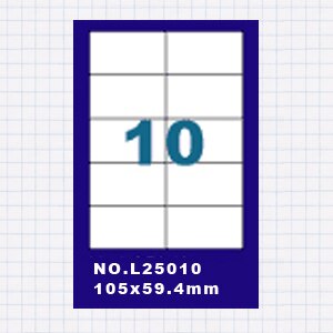 OGI LABEL 10 105X59.4 MM L25010