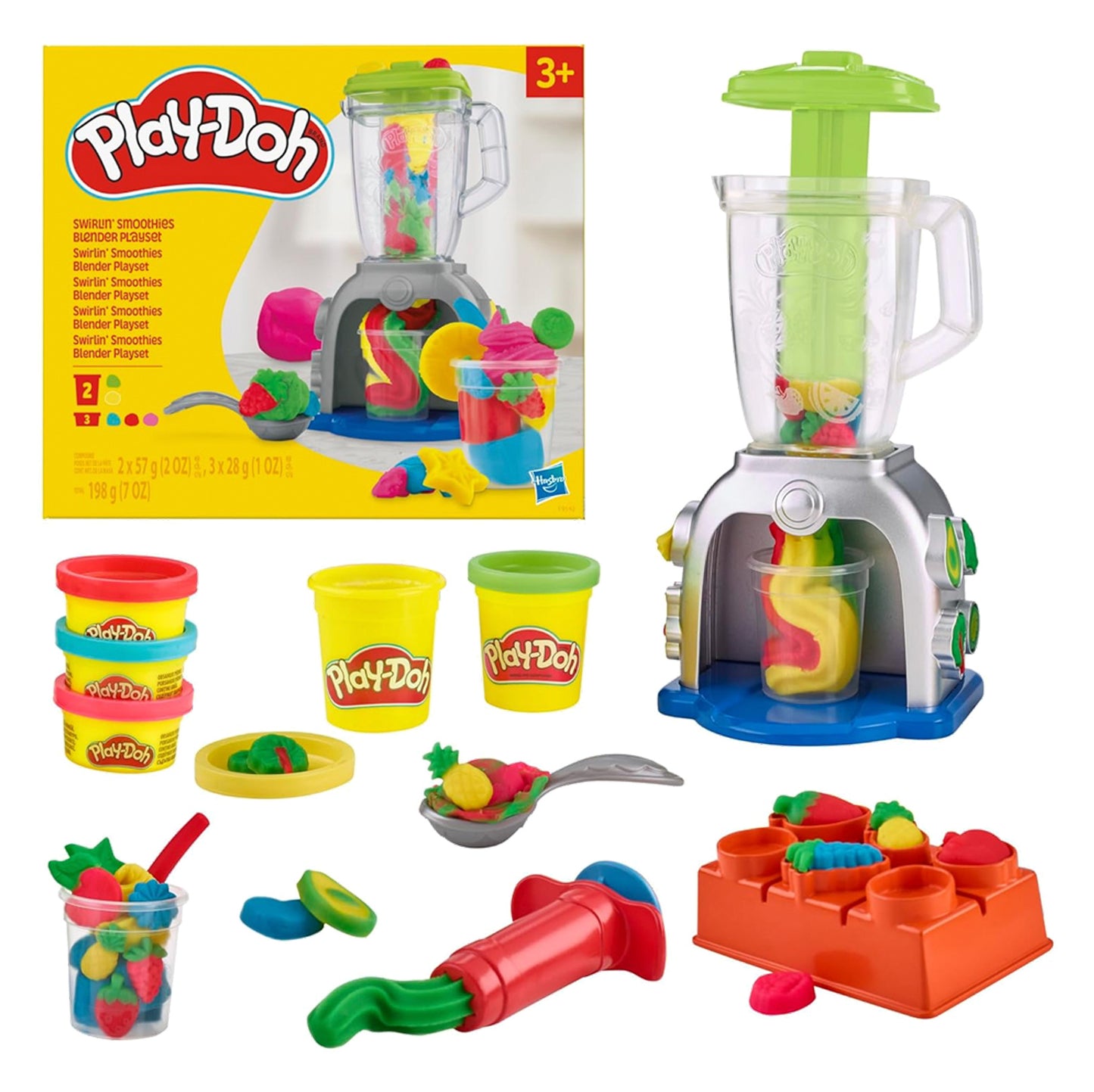Playdoh SWIRLIN SMOOTHIES BLENDER PLAYSET