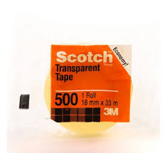 SCOTCH UTILITY TAPE CLEAR 3/4" 500-3436