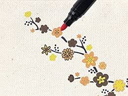 MILAN BOX OF 6 FIBER PENS FOR PAINTING ON ABRICS OR TEXTILE 06P6T