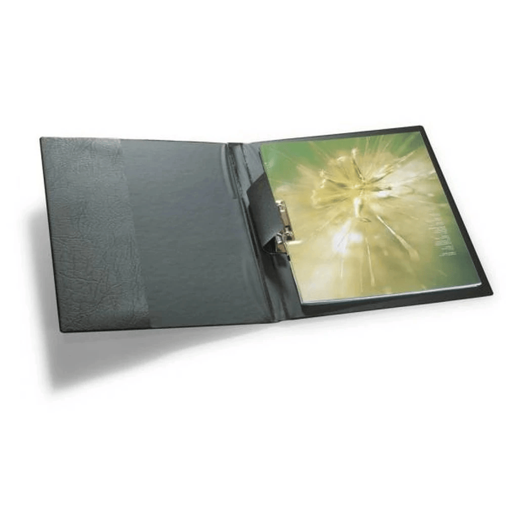 DURABLE A4 Clamp Folder with Inside Pocket – Black