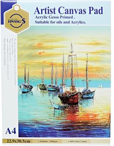 Artist Canvas Pad A4