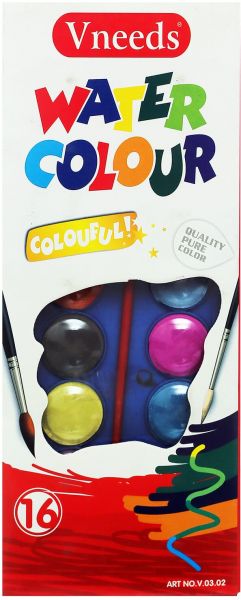 16PCS WATER COLOR NO.1623