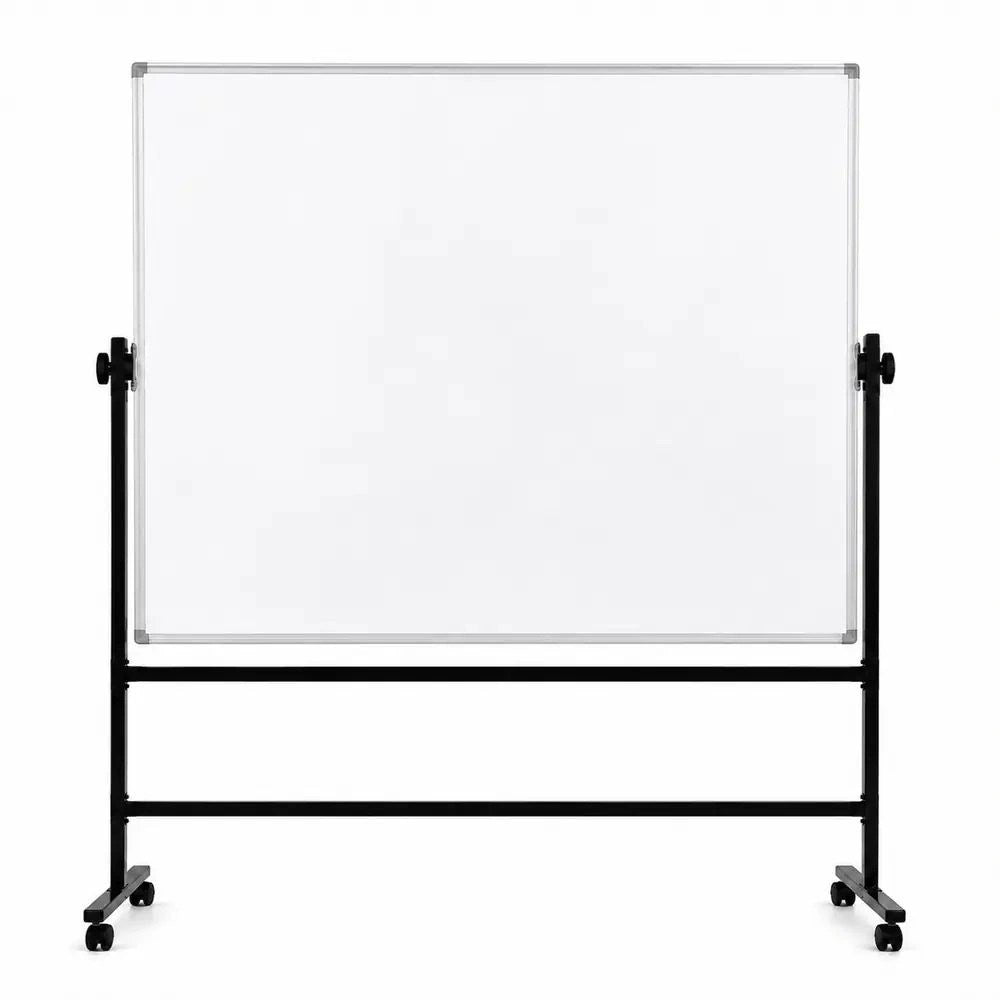 Double-Sided Whiteboard with Stand – 120 × 150 cm