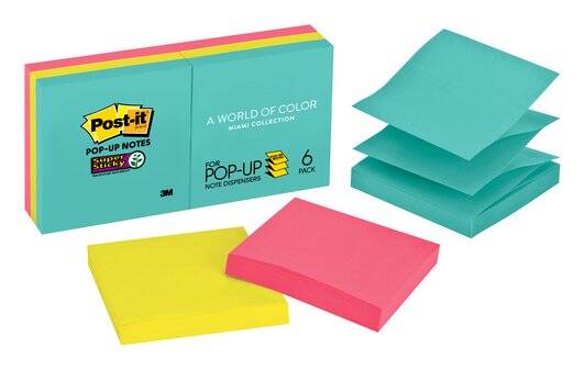 Post-it Color 3X3 R330