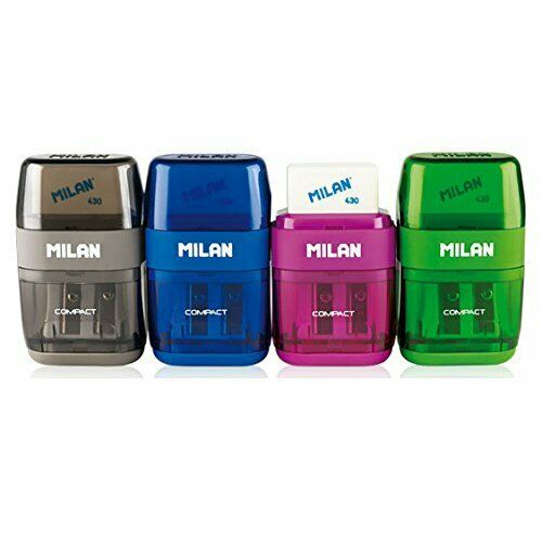 MILAN COMPACT SHARPENER + ERASER 4703116