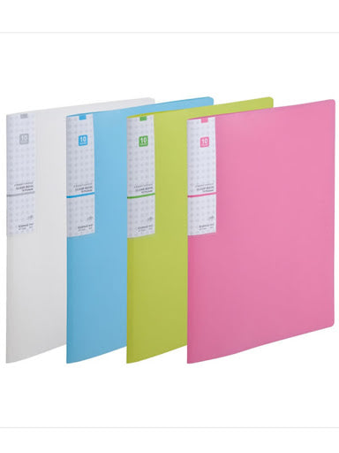A4 DISPLAY BOOK 20POCKETS PRESENTATION 68020