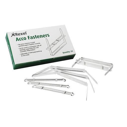 REXEL METAL FASTNER 80 X 50 MM 70850