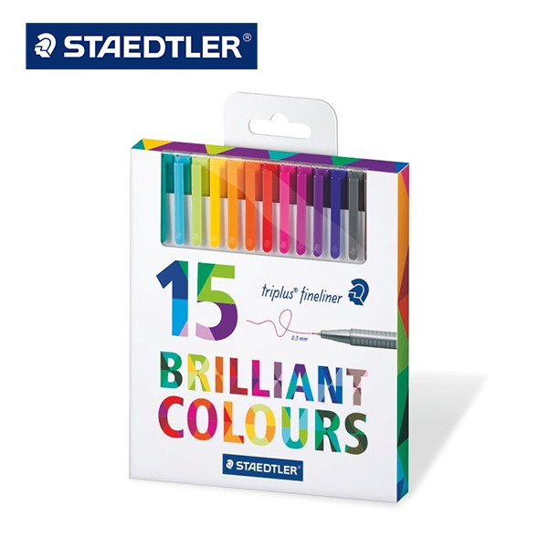 15 color STAEDTLER BRILLIANT COLOURS STAEDTLER