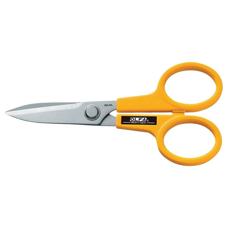 Olfa 7-Inch SCS-2 Serrated-Edge Stainless Steel Scissors