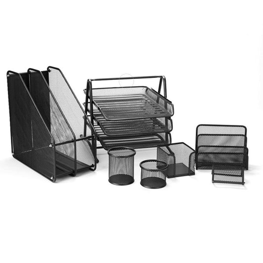 DESK SET MESH 8 PC (3LAYER TRAY) 3592