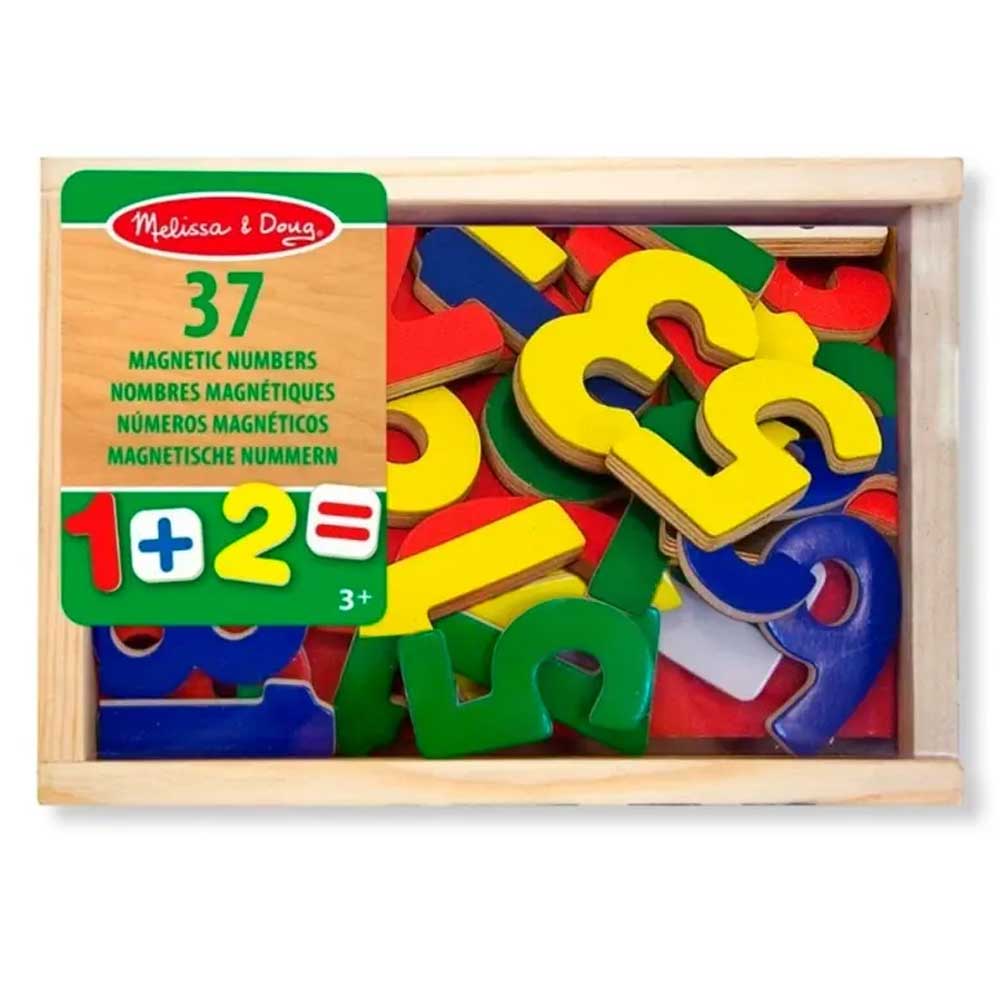 Magnetic Wooden Numbers