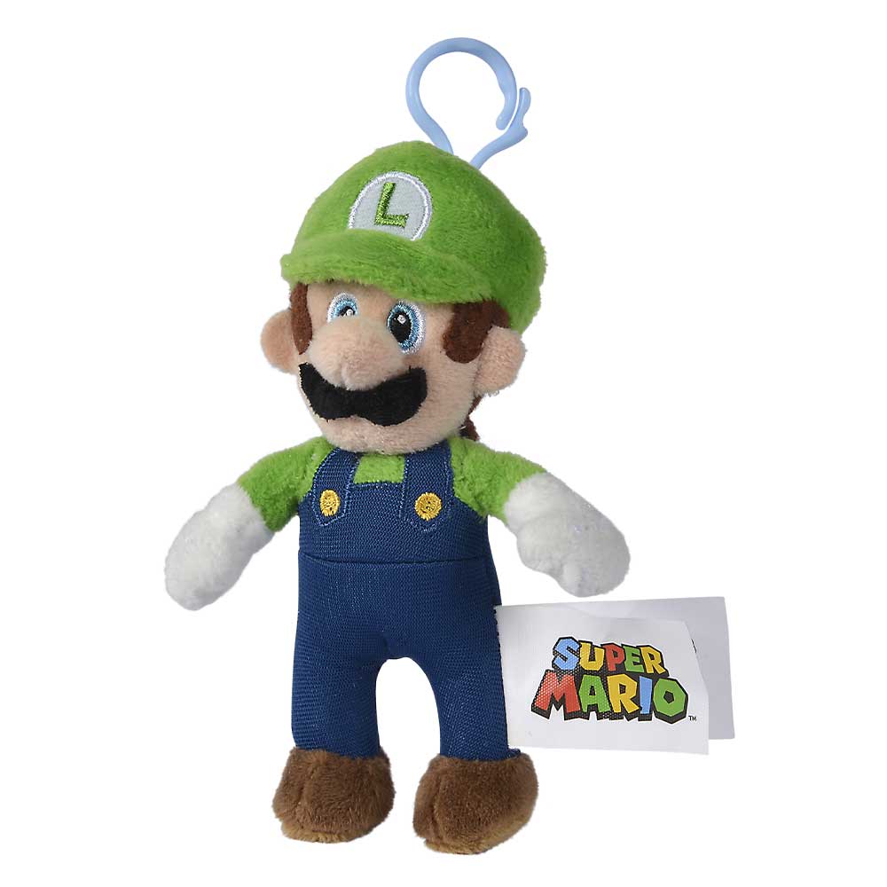 SuMa Plush-Key Chains, 5-ass. - Green Mario