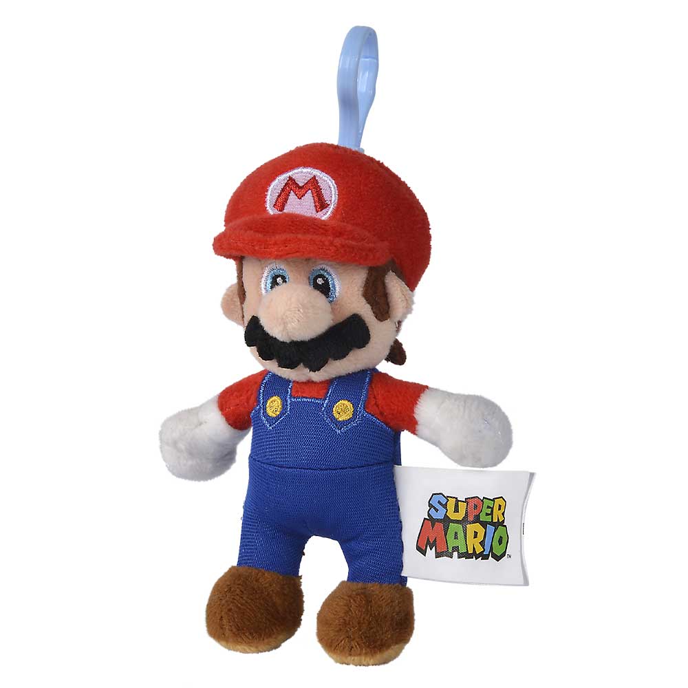 SuMa Plush-Key Chains, 5-ass. - Red Mario