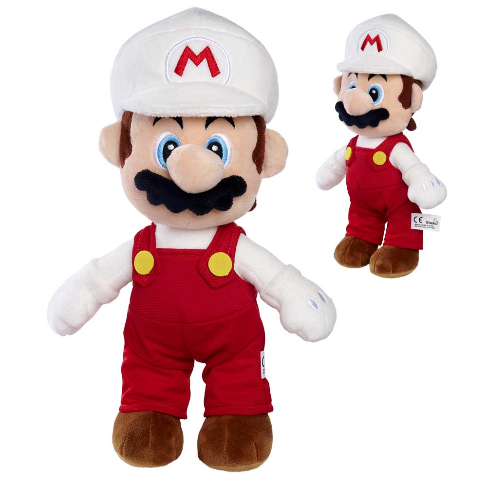 SuMa Fire Mario Plush, 30cm