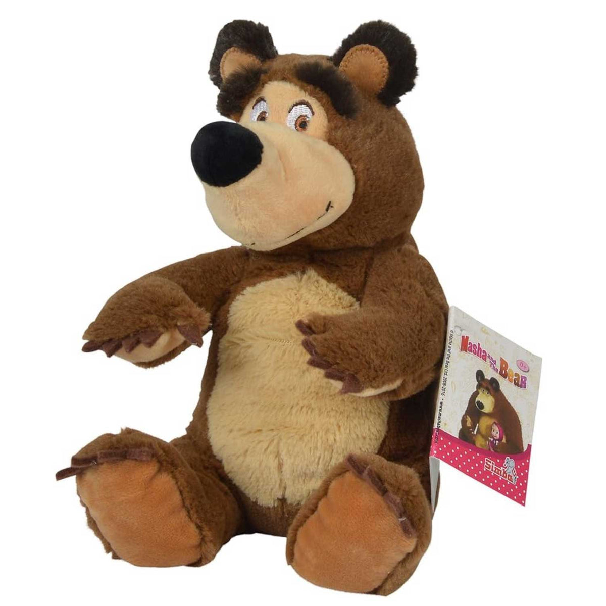 SIMBA - MASHA BEAN BAG BEAR, 20CM, SITTING