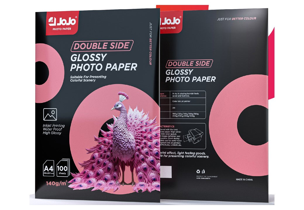 A4 DOUBLE SIDE PHOTO PAPER (140G X 100SHEETS) JB-1032