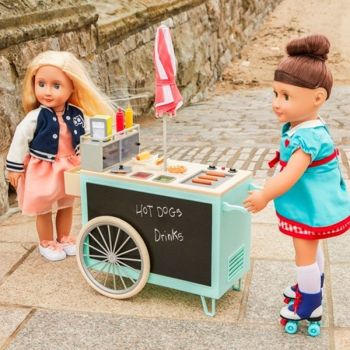 Our Generation Retro Hot Dog Cart