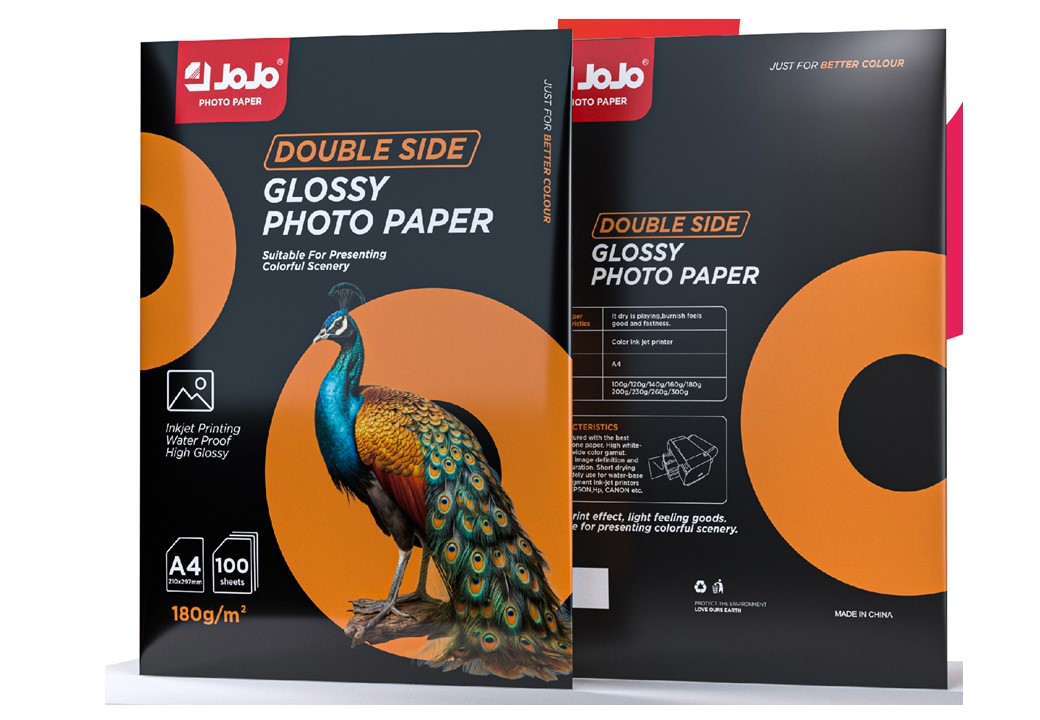 A4 DOUBLE SIDE PHOTO PAPER (180G X 100SHEETS ) JA-1035
