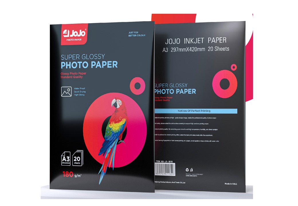 A3 GLOSSY PHOTO PAPER (180GX20SHEETS) JA-3015