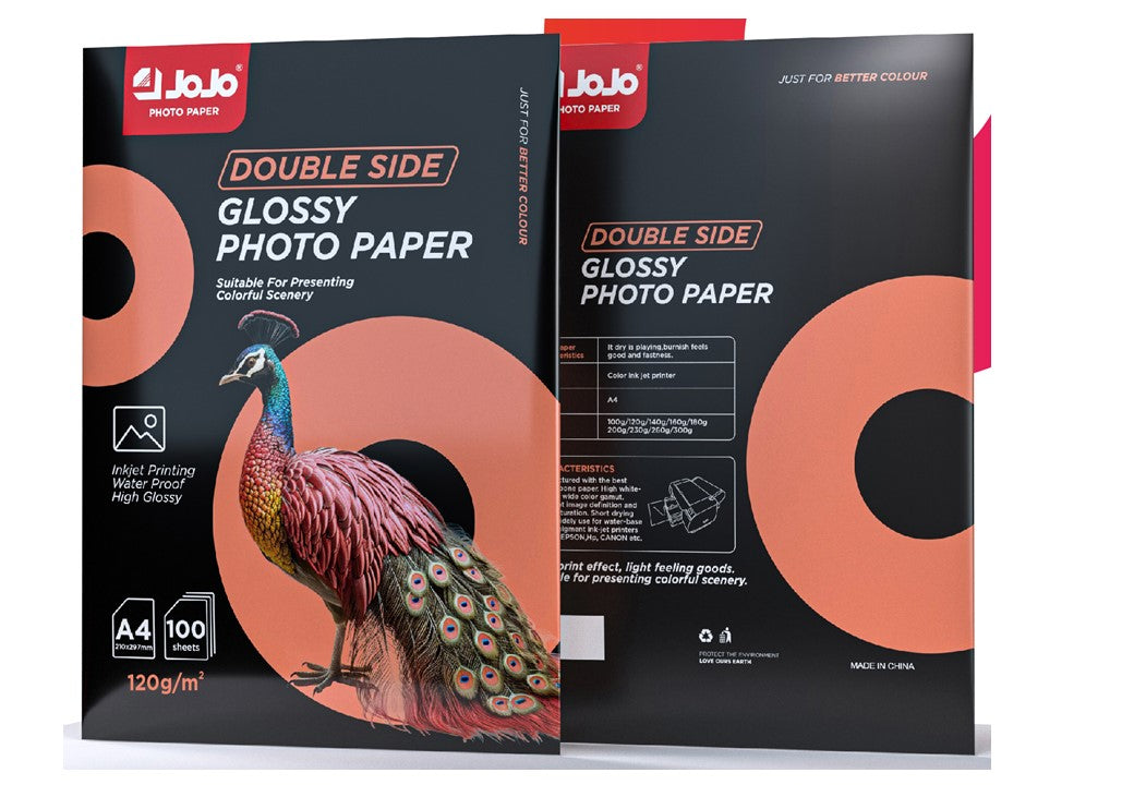 A4 GLOSSY PHOTO PAPER (180G X 100 SHEETS) JA-1044