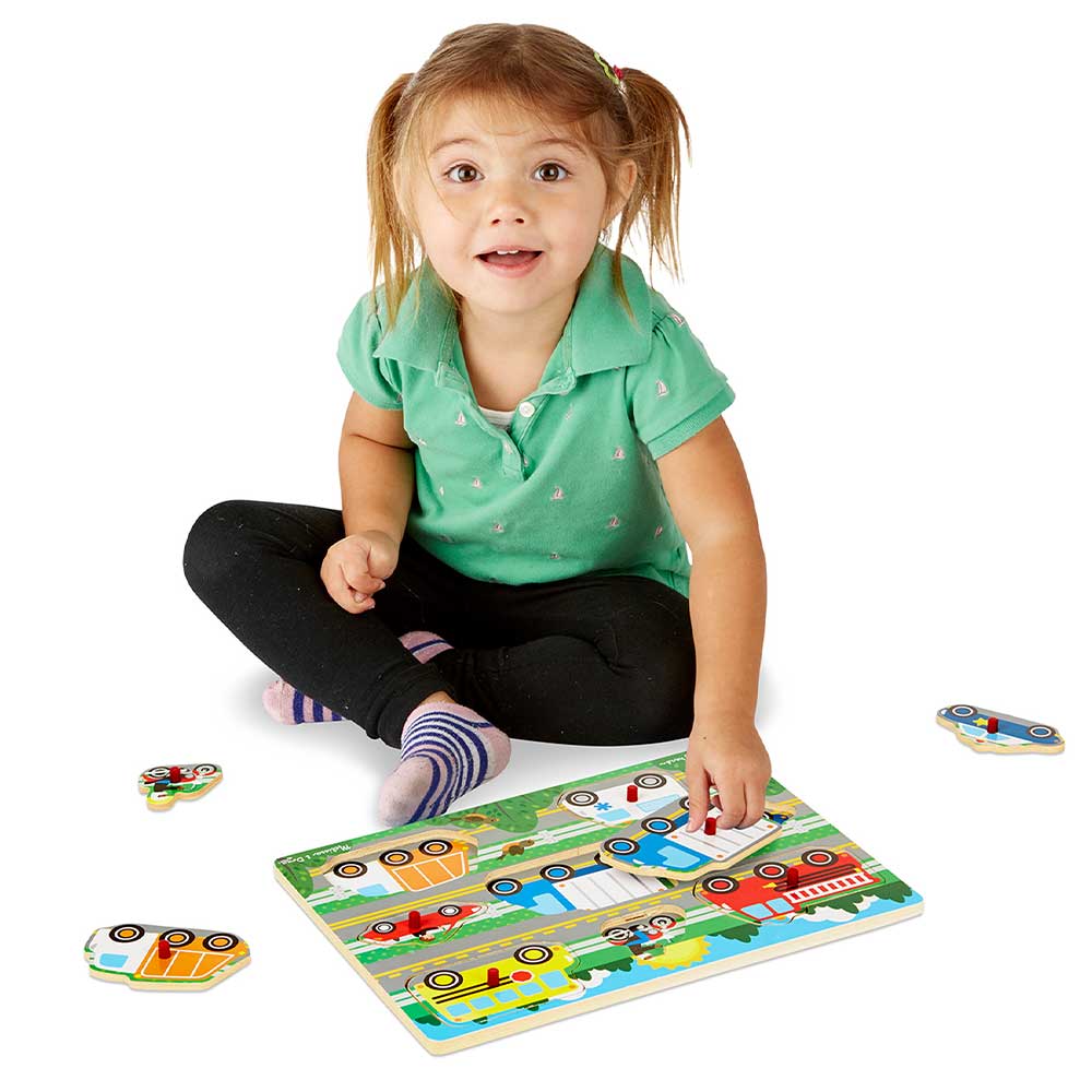 Vehicles Peg Puzzle