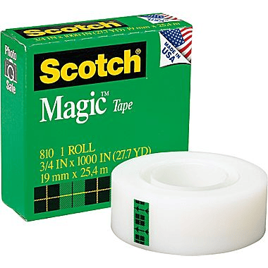 SCOTCH MAGIC TAPE 3/4" X 36YDS 810-1236