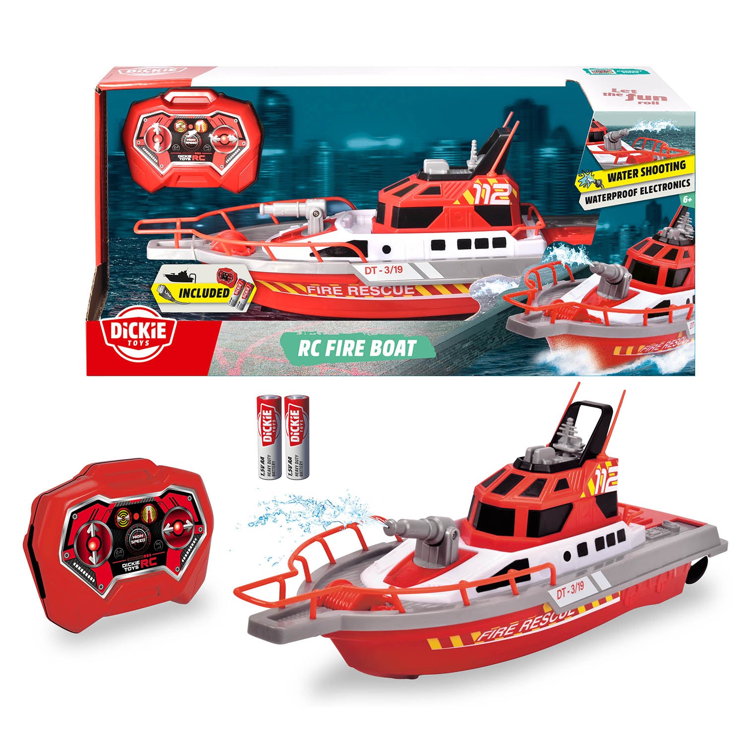 RC Fire Boat, RTR