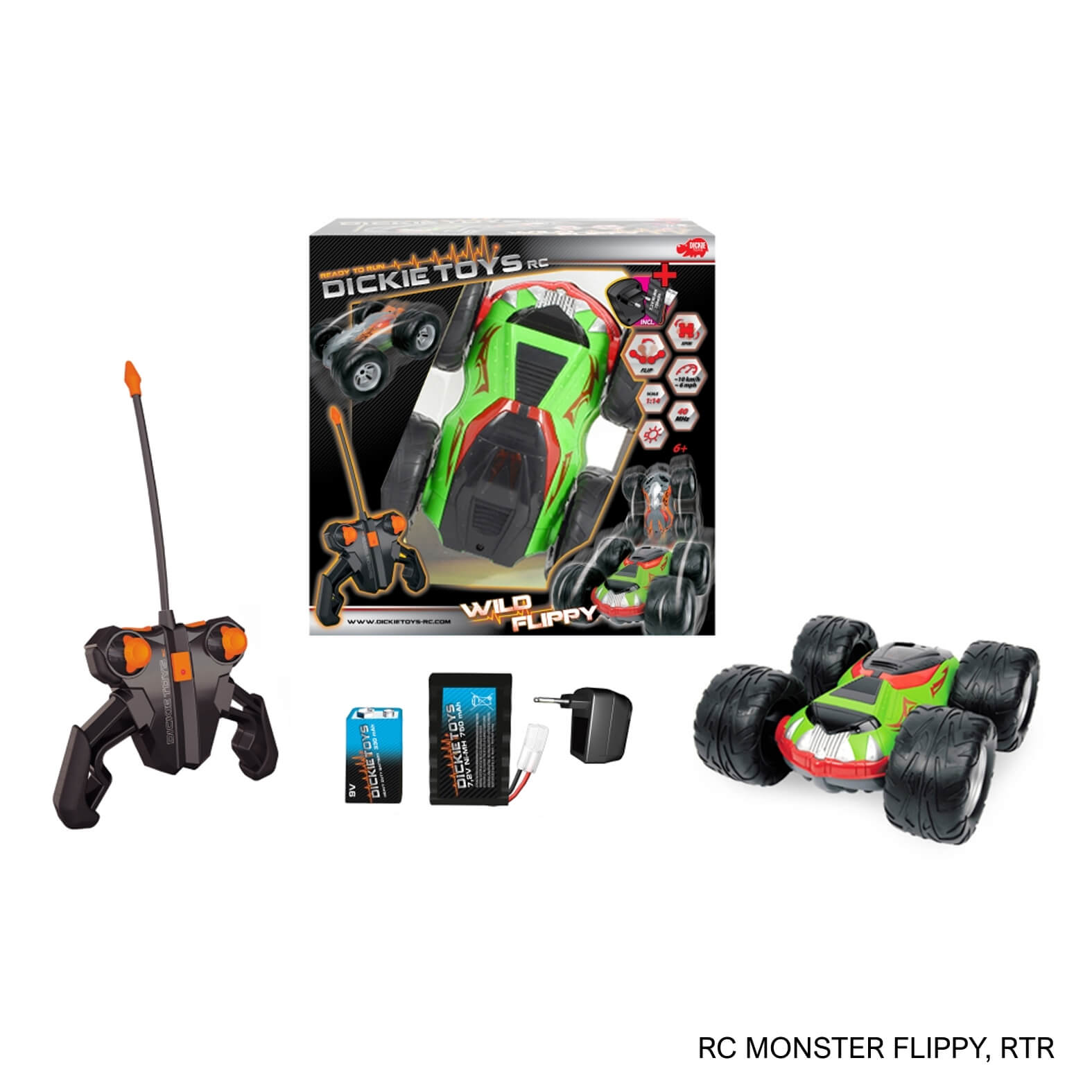 RC Monster Flippy, RTR